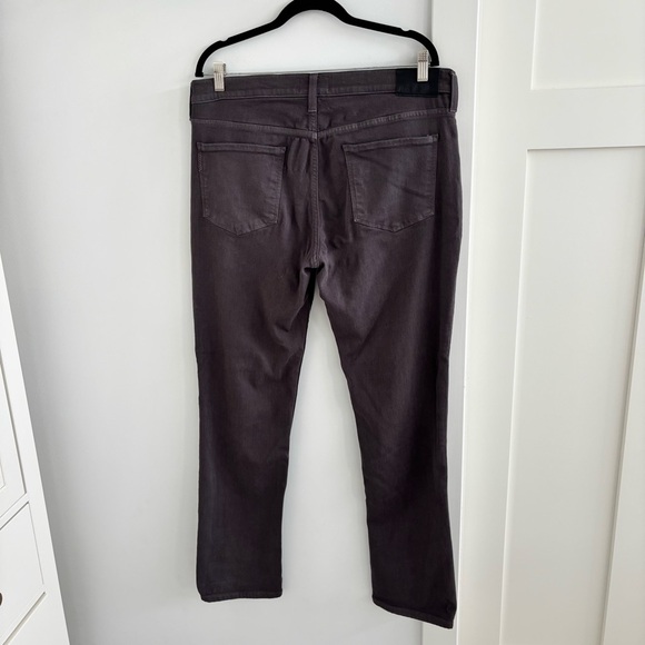 PAIGE Denim Transcend Federal Slim Straight Jean Twilight Truffle Size 34 x 32 - Picture 6 of 14